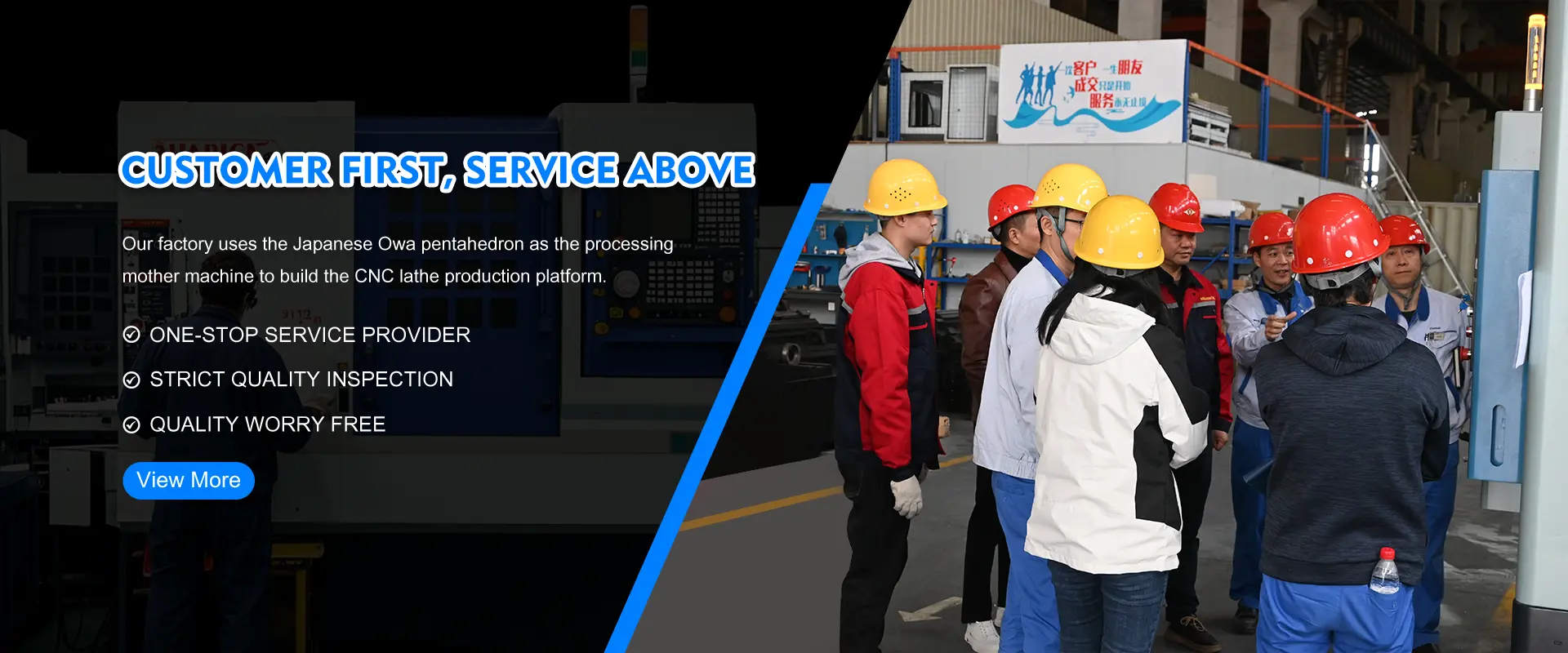 One-stopniowe rozwiązania CNC